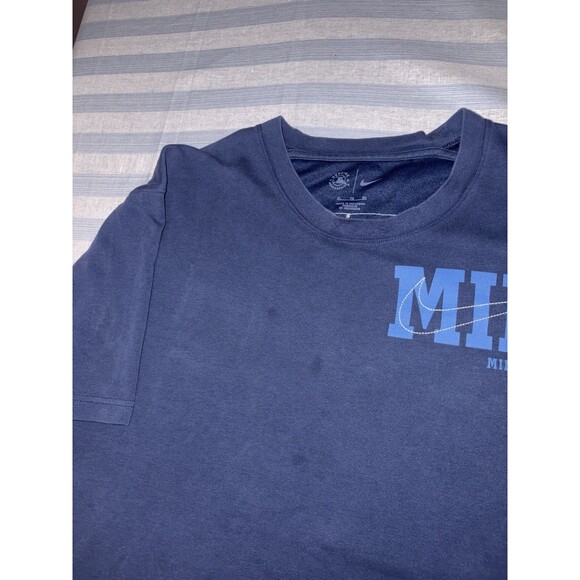 Nike Statement Game Over Tee Minnesota Twins Twin Cities Men's XL Blue Crewneck - Picture 5 of 11